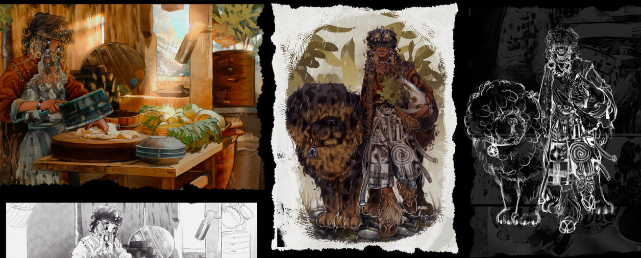 OC concept art Tarantula